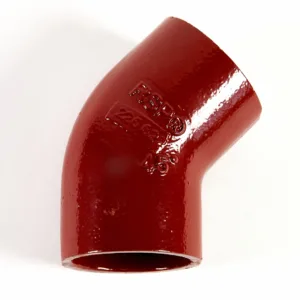 100x45 sewage bent, cast iron