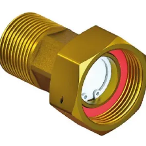 Vesimittariliitin HELA 1/2x3/4 takaiskulla