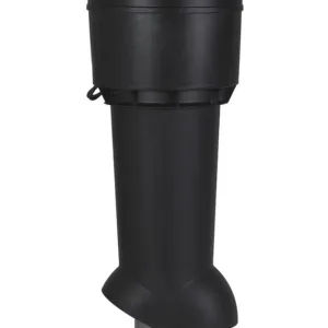 MX roof fan EC 125, black