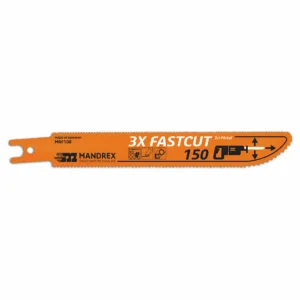 Puukkosahanterä 150mm MANDREX 3X Fastcut