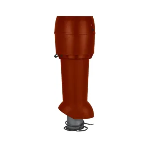 MX roof fan EC 125, brick red