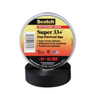 Eltejp vinyl Scotch Super 33+ 19mm x 20m