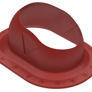 MX Classic roof pass-through, red