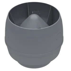 MX-ventilation pipe cowl, grey