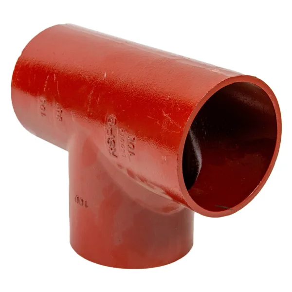 Branch, double socket 87,5° cast iron - MELTEX