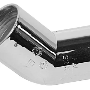 32x45+  Pipe bend  HT 32 Falu-Vulk Chrome