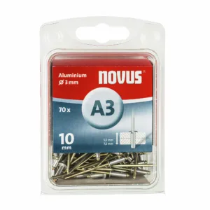NOVUS alu-nit A3x10 mm 70 st