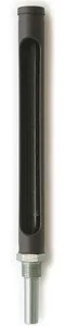 Thermometer guard straight 200 stainless steel