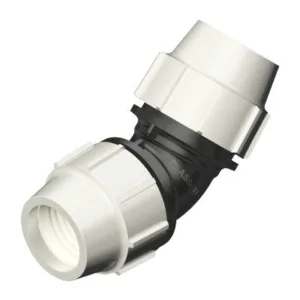Plastic threaded bend 110-45