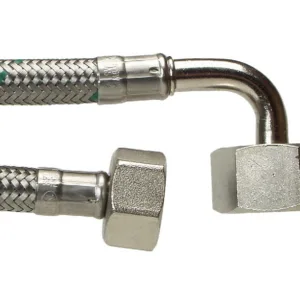 Inlet hose SPX DN8 1/2x3/4 - 1.5m stainless steel