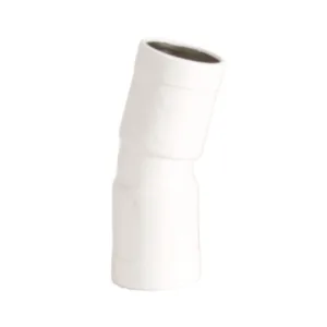 32-15+ white HT pipe bend, double socket