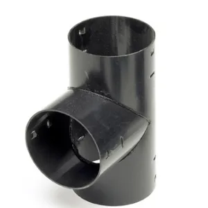 80/80 drainage pipe T-fitting
