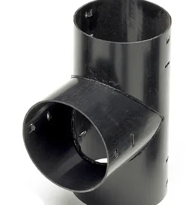 125/125 drainage pipe T-fitting