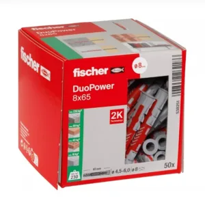 Universal plug fischer DuoPower 8x65 50/pac