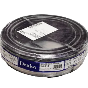 Power cable MCMK 2 x 1,5 + 1,5 / 50m