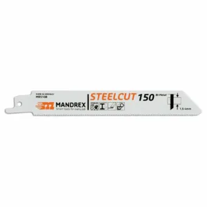 Puukkosahanterä 150mm MANDREX Steelcut