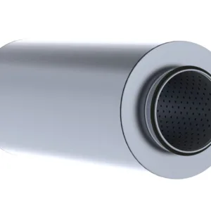 Vent.ljuddämpare 100 x 600 IV cirkulär