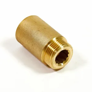 "3/4x10 Tap extension Brass 3/4"""