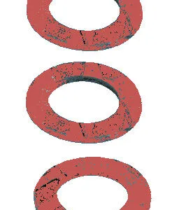 DN 15 fiber gasket