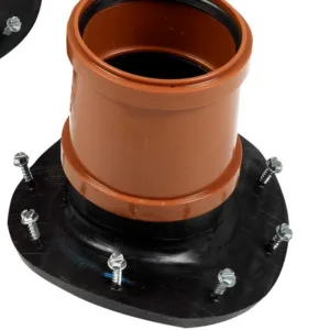 Post-connection saddle 400/160 with seal