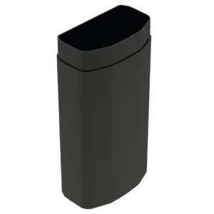MX-ventilation pole add-on 330 mm, black