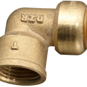 Push-fit elbow Roth TT 15mm x 1/2 internal thre