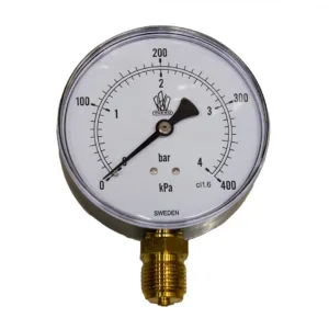 Pressure gauge 0-10 bar 100