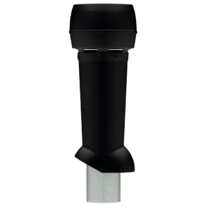 MX-exhaust ventilation pipe 160, black