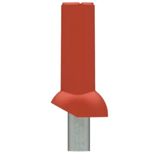 MX-ventilation pipe, insulated 110, brick red