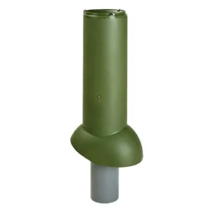 MX-ventilation pipe 110, insulated, green