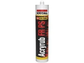Palokatkomassa Soudal Acryrub FR PS 310ml