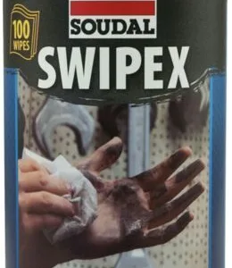 Puhdistusliina Soudal Swipex 100kpl/prk