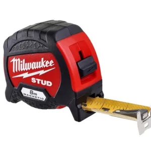 Milwaukee tape measure 8M magnetic tip STUD GEN2