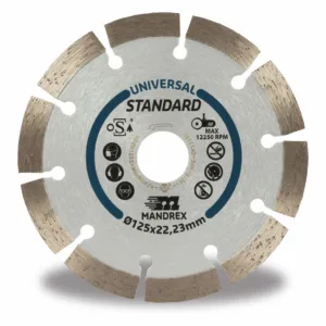 MANDREX Standard 230mm diamond cutting disc
