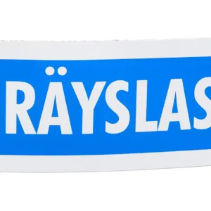 Waste container label Glass