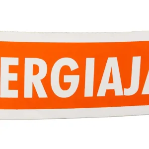 Waste container label Energy waste