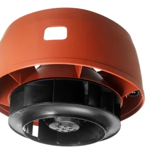 MX-roof fan AC 125, motorpart, grey