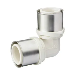 40 Alpex press elbow 90 brass / PPSU