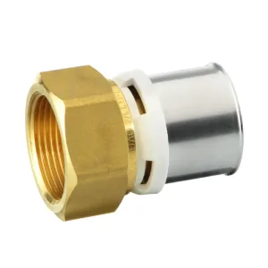 40x1 1/4 Straight connector Alpex L brass inte