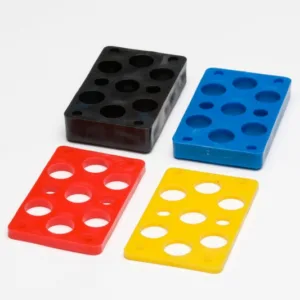 Mounting piece for element 10 mm, blue