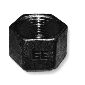 1 1/2 Malleable cast iron cap black F nr 300