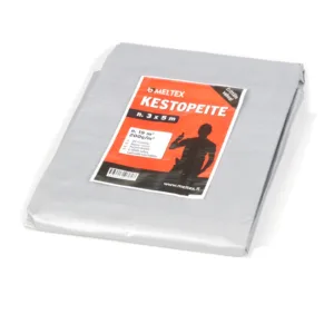 Kestopeite n. 2x3 m (6m2) 200g/m2 (musta/hopea)