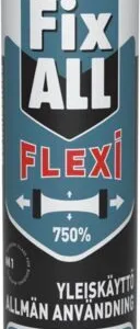 Liimatiivistemassa Soudal Fix All Flexi harmaa