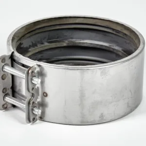 100 Klämkoppling / 2-pultti TERRA CE / Inox