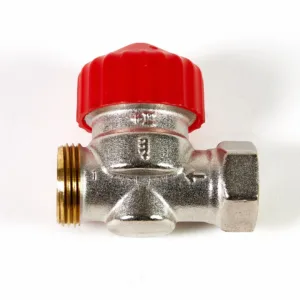 Radiator valve straight TA trv-3 without cover DN1