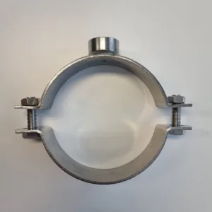 Kraftig rörklämma fischer 108-114mm 3/4'' A4 1st